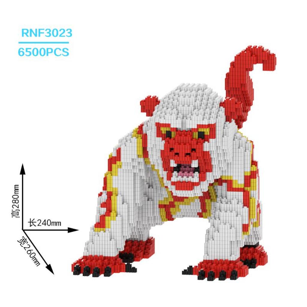 Magic Child Nezha Building Block Small Particles 2025 Boys And Girls Assembled Toys Adult Version Puzzle Gift Ornament