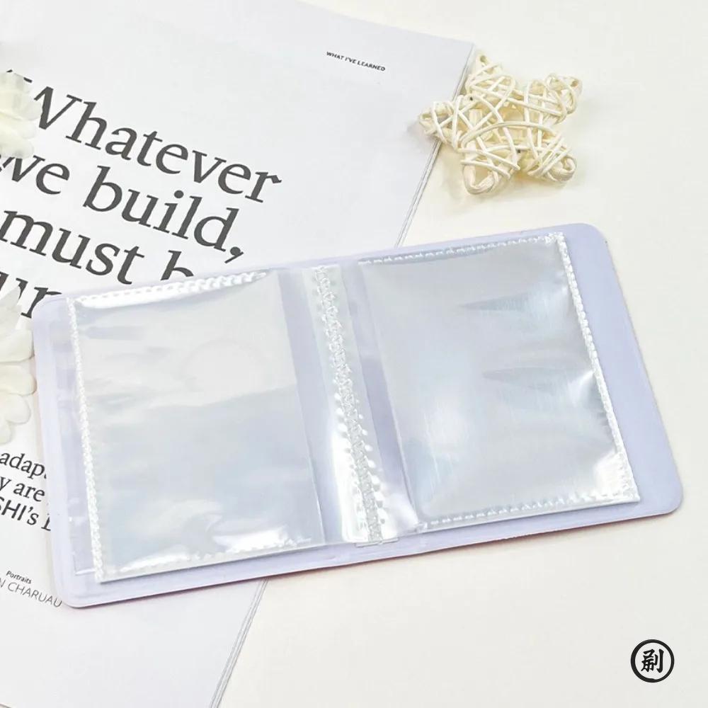 Mini Photo Album 64 Pockets Cartoon Album Photo Photocard Holder Book Collect Kpop Album De Fotos Kpop Photocard Binder