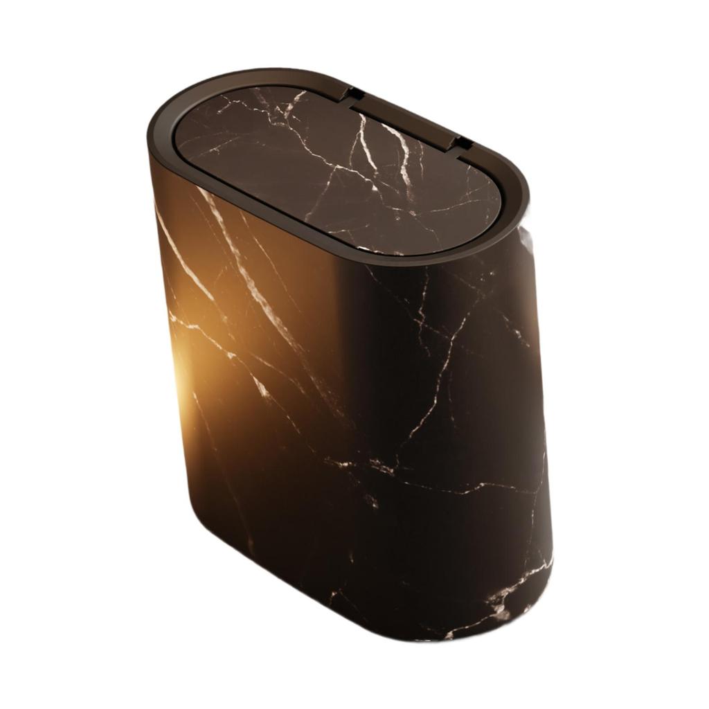 Trash Can Large Capacity Simplistic Garbage Bin for Home Living Room Kitchen Toilet Hotel B&B Bathroom Sandwich