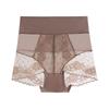Women's High-Waisted Tummy Control Butt-Lifting Seamless Panty with Breathable Cotton Crotch