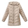 Light Down Cotton Clothes Women's Medium and Long Winter New Slim-fitting and Thin Thickened Warm Large-size Cotton-padded Jacket