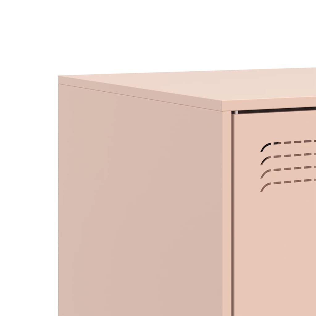 Pink TV Cabinet 67 x 39 x 44 cm Steel