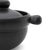 World Create Yayoi Touen Round Rice Pot, Black, 1 Go (15957)