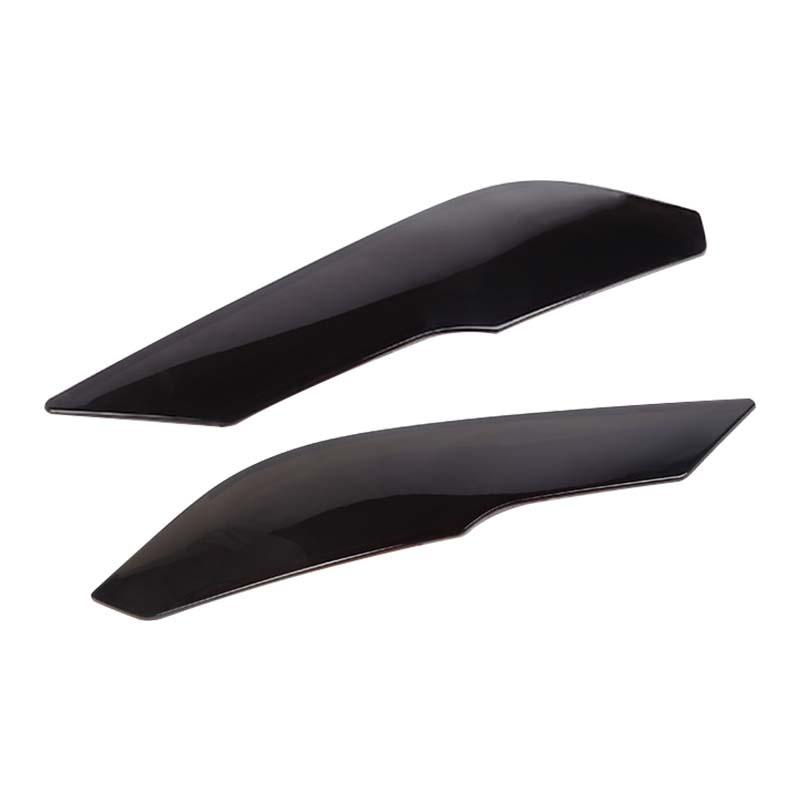 

Автомобильные передние фары лампы украшения крышки ABS украшения для Ford Mustang 2018 Up внешние аксессуары, матовый черный