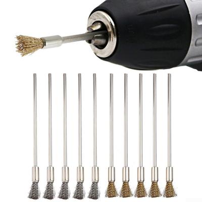 Pen Shape Bristle Wire Brushes Stainless Steel Brush Wire End Brush