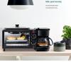 4-in-1 Electric Breakfast Maker: Grill, Fry, Boil & Toast