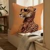 Fashion With Wreath Animals Pillow Case Printing Pillowcase Living Room Sofa Cushion Cover Bedroom Room Decor
