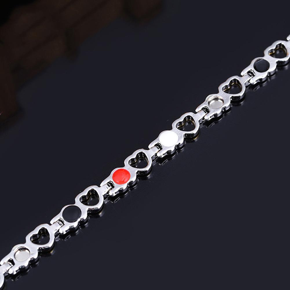 Women Bracelet Heart Shape Magnetic Bracelet Jewelry Gifts