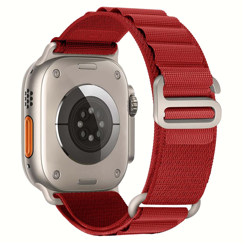 Alpine Loop Strap for Apple Watch Band 44mm 40mm 49mm 45mm 41mm 38mm 42mm Nylon Watchband Bracelet Iwatch Series 9 5 SE 6 7 8 Ultra 2