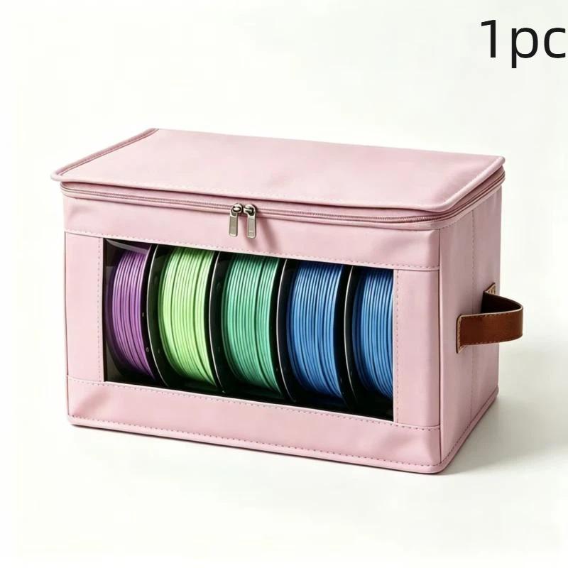 3D Printer Filament Storage Bags 3PCS Tear Resistant Thickened Pouches for Protecting 3D Filament Desktop Printer Workspace
