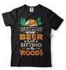 Funny Camping & Beer T-Shirt: Outdoor Hiking Gift