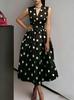 Europäisches und Amerikanisches 2026 Sommer Polka-Dot Retro-Kleid - Taillenbetonender Schlankmacher-Rock für Damen