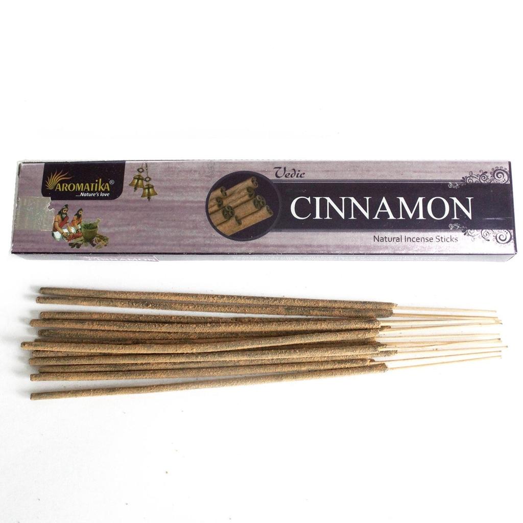 Cinnamon Masala Incense Sticks 12 Count - Vedic