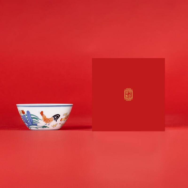 Jingdezhen Podszkliwna Biała Porcelana Mistrzowska Czarka do Herbaty