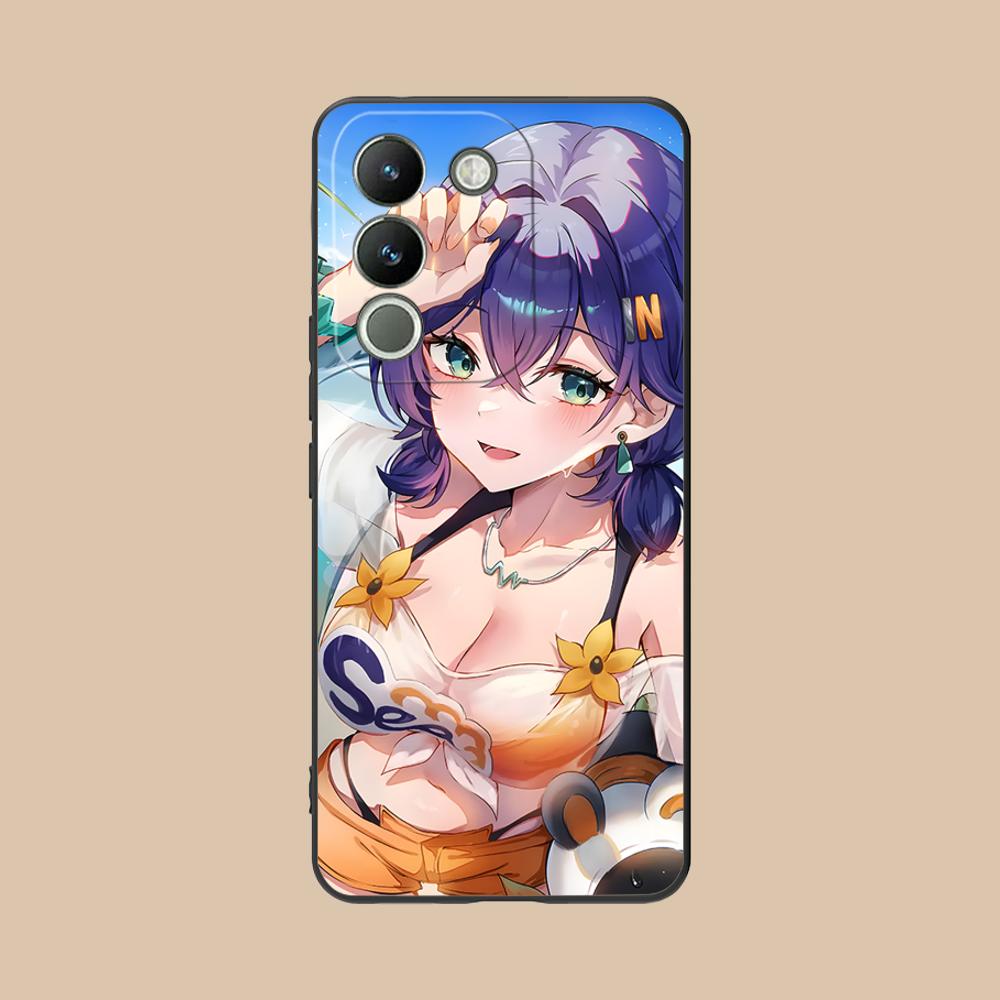 ZZZ Belle Phone Case for VIVO V60 V50 V40 V30 V29 V27 V25 V23 Pro Lite 5G Soft TPU Shockproof Cover