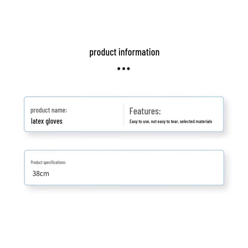 Liangjia Heavy-Duty Long Red Latex Work Gloves