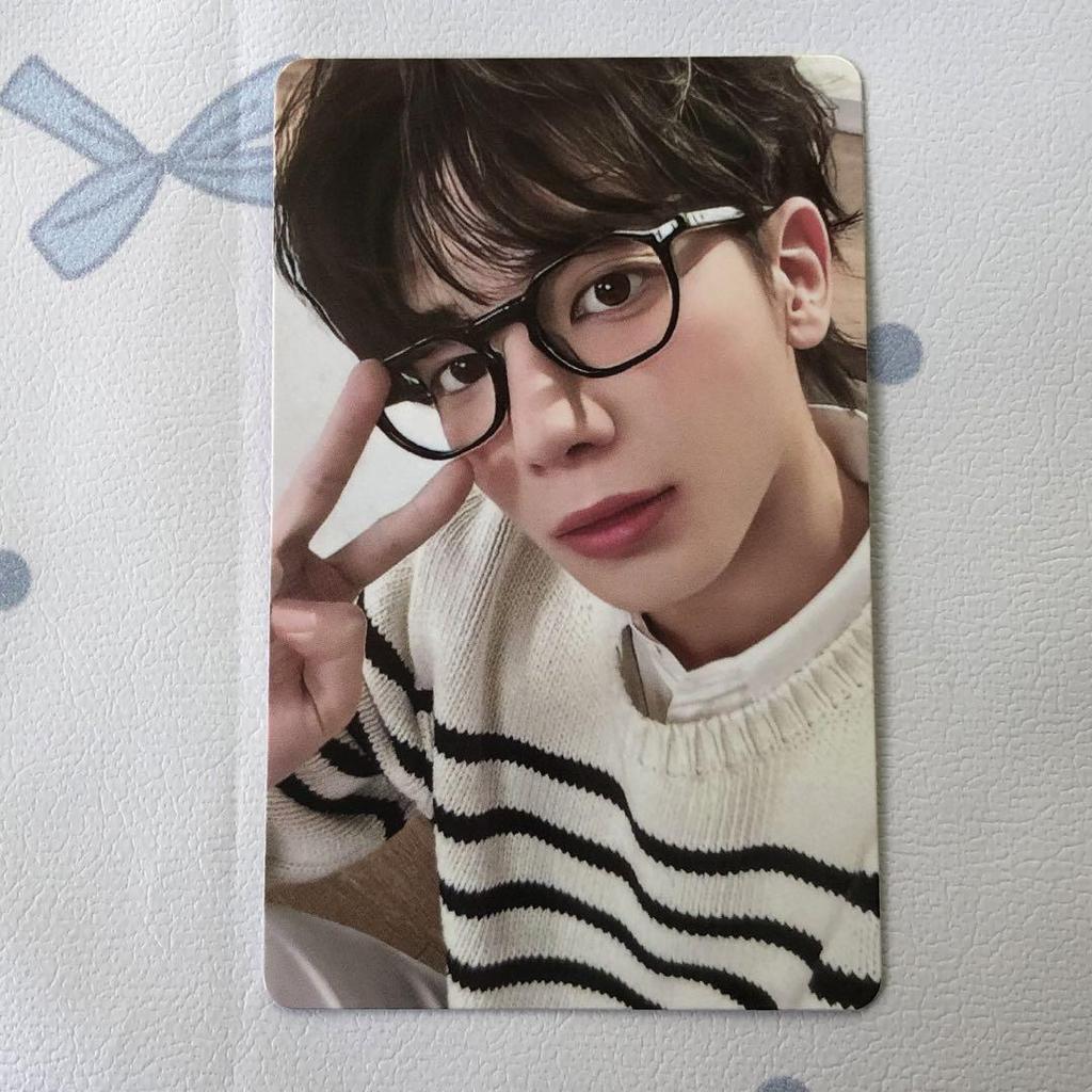 [USED] TXT Taehyun New Membership Introduction Bonus FC Fan Club Trading Card