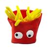 Cute Party Hamburger Hat Cartoon Halloween Cap Gift Decorative Fries Hat  Halloween Party