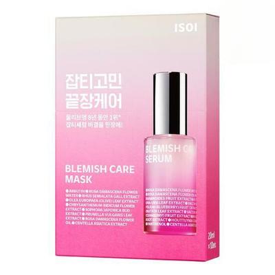 Bulgarian Rose – Blattmaske zur Pflege von Hautunreinheiten, 10 Blatt