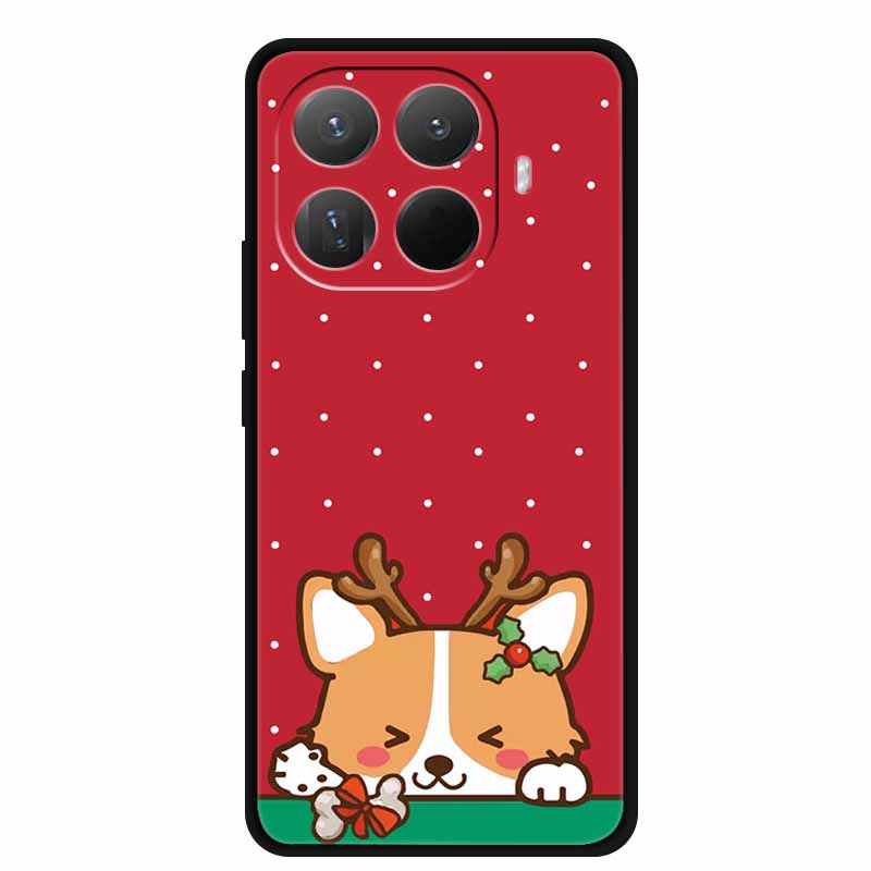 Christmas Phone Cases for Xiaomi 15T Pro 5G Case Protector TPU Silicone Soft Bumper Christmas Tree for Mi 15T Pro 5G Cover Coque
