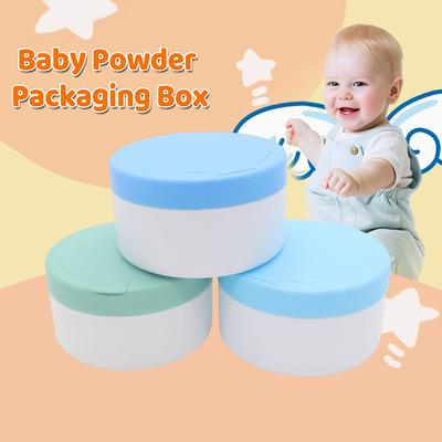 140g Grande Capacité Professionnelle Boîte Poudrier Bébé Portable Contenant Talc Avec Tamis Maison Salon Soin Nourrisson Pour Parents