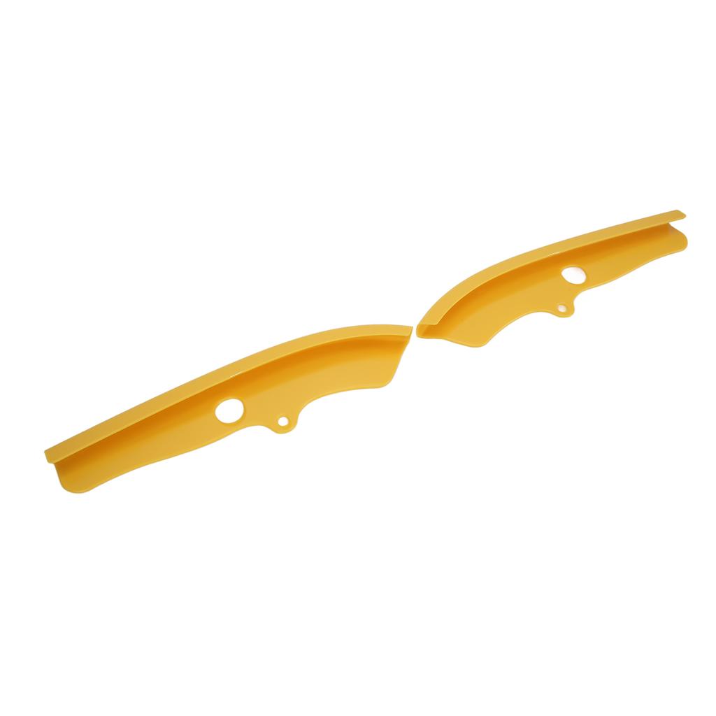 2 stk Frontfangerleppebeskytter ABS Erstatning for Dodge Challenger SRT 392 2015?2018