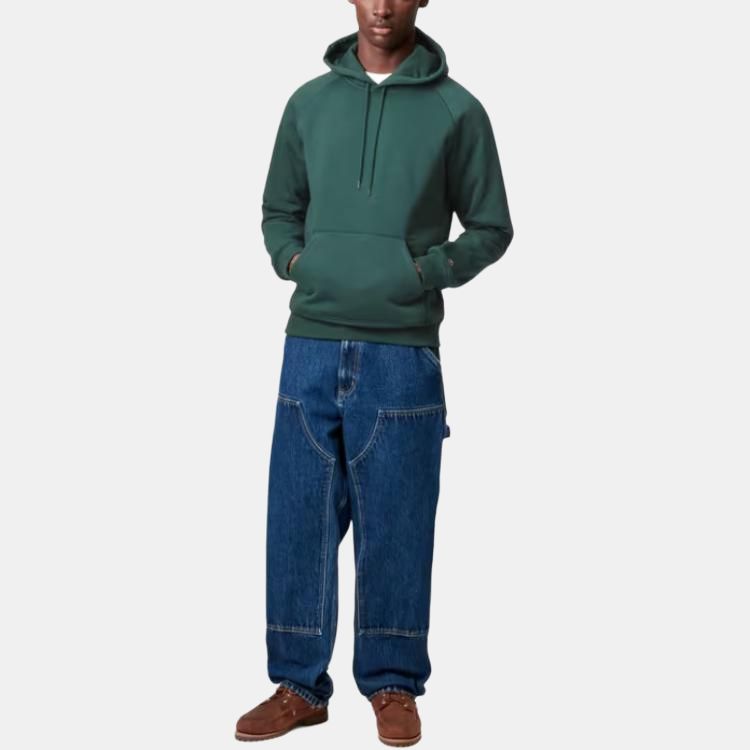Carhartt WIP Chase Long Sleeve Hoodie With Kangaroo Pocket Men Hoodies I033661-30Y-XX