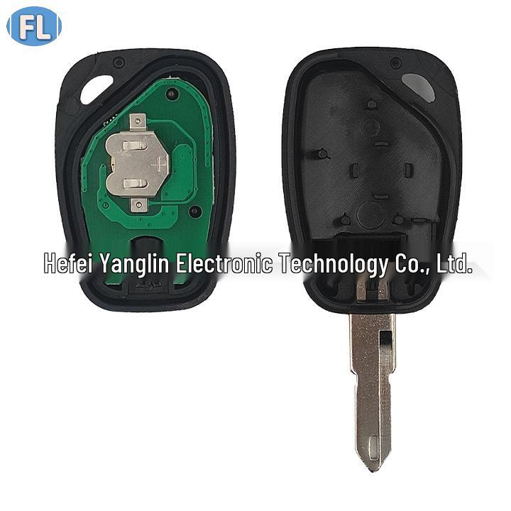 Renault 2-Button Remote Key Blank with 433MHz Frequency and 46 Chip 7926