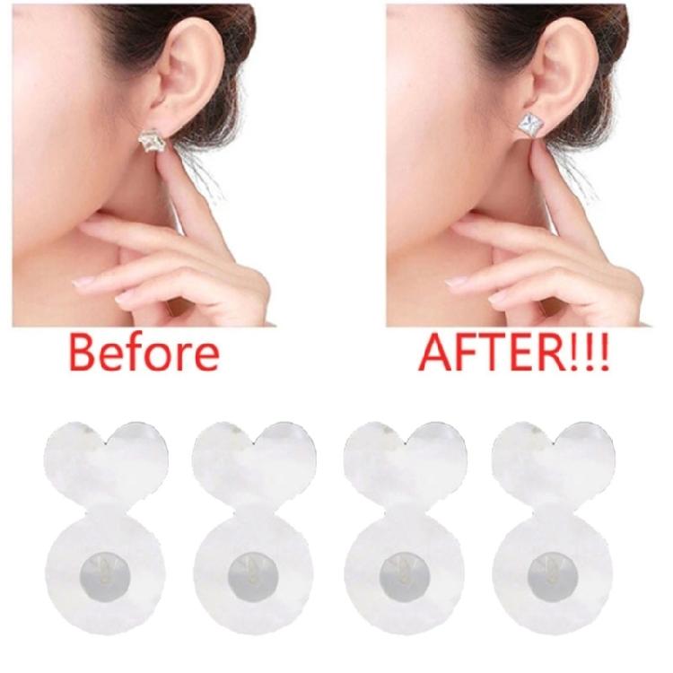 6Pcs Earring Backings for Droopy Ears Convenient Installation and Replacement