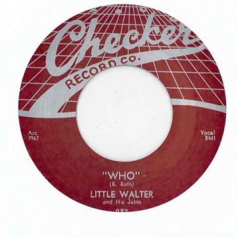 

7inch Record LITTLE WALTER - Who / It Ain t Right 833 Checker UK 1956 UK Blues