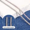 – Tube Rhinestone Shoelace Crystal Silver Decorative Accessories