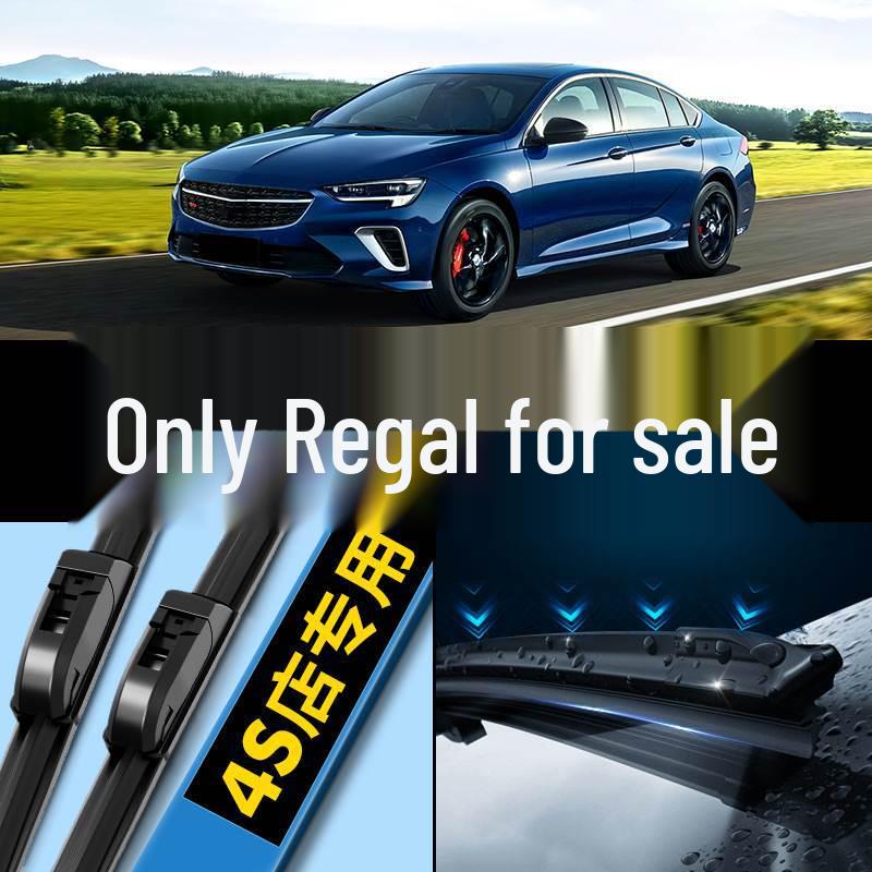 Buick Regal 2019 Wiper Kit: 12”, 13”, 14”, 17”, 19” & 20” Rubber Strips