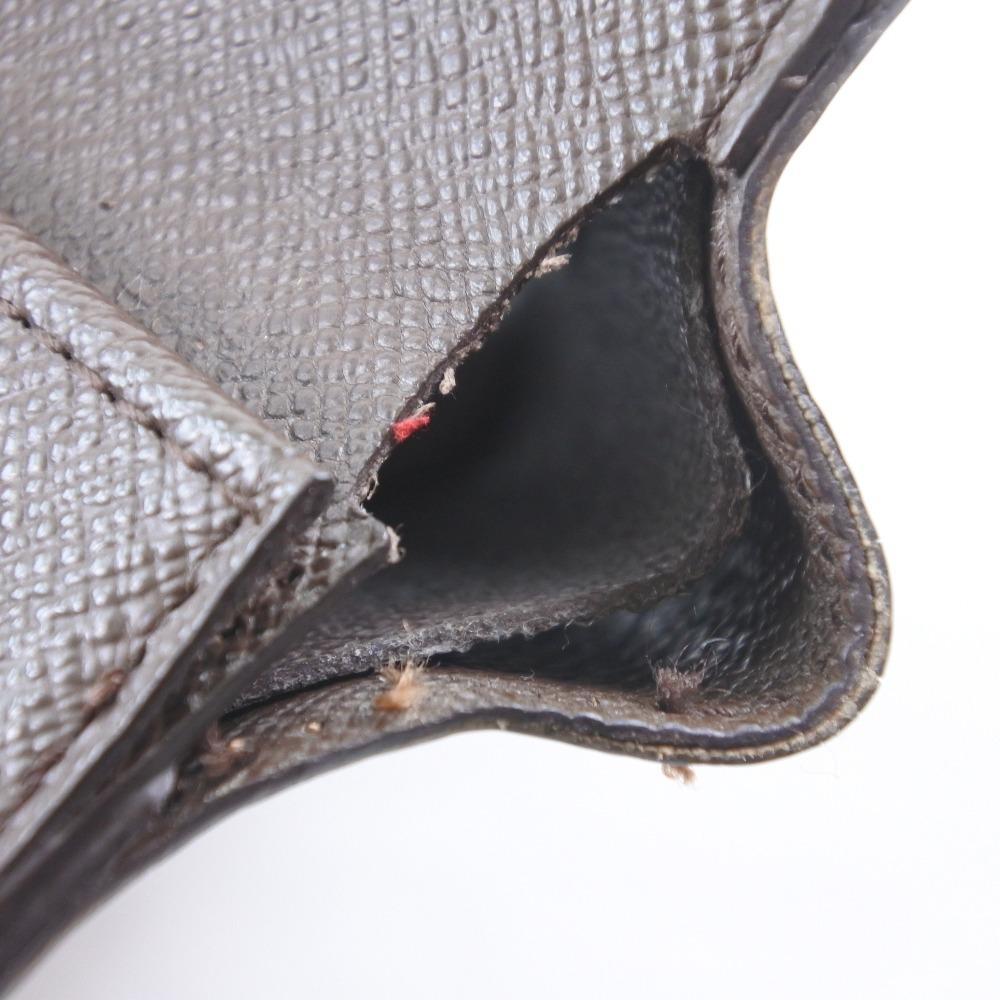 Louis Vuitton Peněženka Marco skládací N61675 Hnědá plátno Damier pánská Použitá