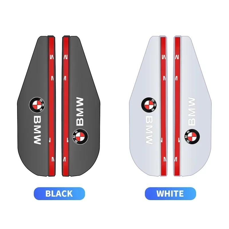 New Hots E60 50 Anniversary Car Rearview Mirror Rain Eyebrow Protector Rain Sticker For BMW M E46 E90 E60 F30 F10 E39 E36 G20 G