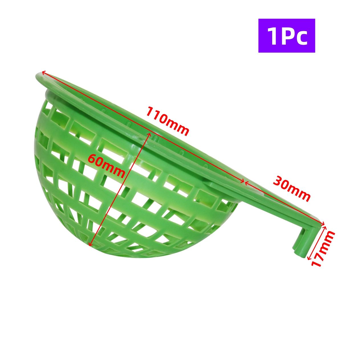 1Pc Green Plastic Bird Nest Canary Tiger Skin Peony Octopus Jade Bird Painted Eyebrow Parrot Nest &Nest Protector Bird Supplies