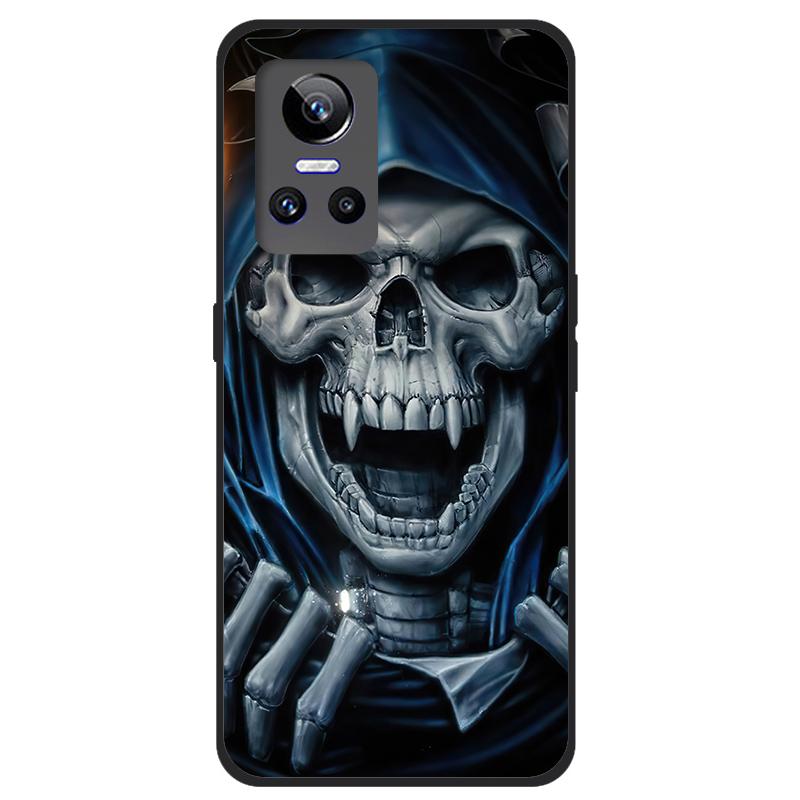 For Realme GT Neo 2 5G Case TPU Silicone Soft Cartoon Clear Case for Realme GT Neo 2 3 Neo3 Phone Cover Neo2T Transparent Coque