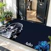 Music A-Ado Floor Mat Soft Flannel Entrance Door Mat Non Slip Absorbent Bathroom Bedroom Floor Rug