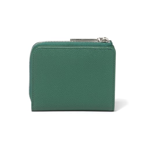 JILL STUART Women's Melty L-Shaped Zipper Wallet, Vivid Plate, Thin, Green, JSLW4BS2