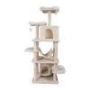 Cat Climbing Frame Cat Scratcher Small Cat Tree and Tower Full Wrapped Cactus Safe Scratching Post for Kitten