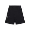 Li-Ning Sports Life Cartoon Letter Print Straight Leg Sports Shorts Women Bottoms Black AKST664-2