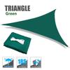 Vela Sombrilla Triangular Impermeable Grande de 7M/5M/3M/2M para Jardín Exterior Patio Toldo Tiendas Piscina Tela Protectora Solar