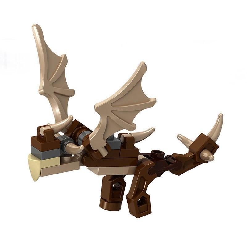 Godzillas Filmreihe Großer Dinosaurier Baustein MonsterKing Mini Animation Actionfiguren Modell Spielzeug Kindergeschenk