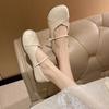 Fashion 2024 New Women Mules Shoes Casual Cozy Low Heels Slippers Walking Sandals Summer Slingback Flip Flops Dress Brand Mujer Slides