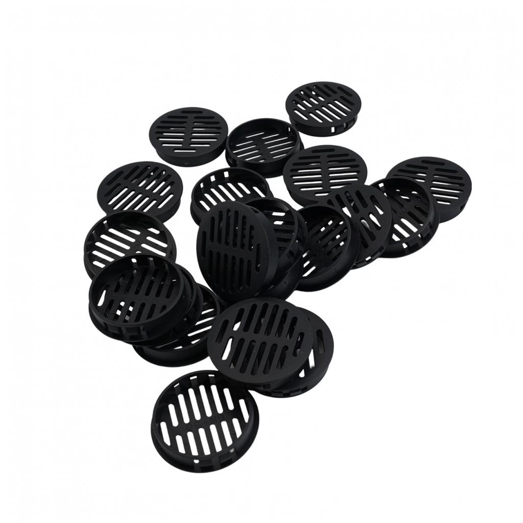 Round Air Vents 50mm 20Pcs For Efficient Kitchen And Bathroom Ventilation