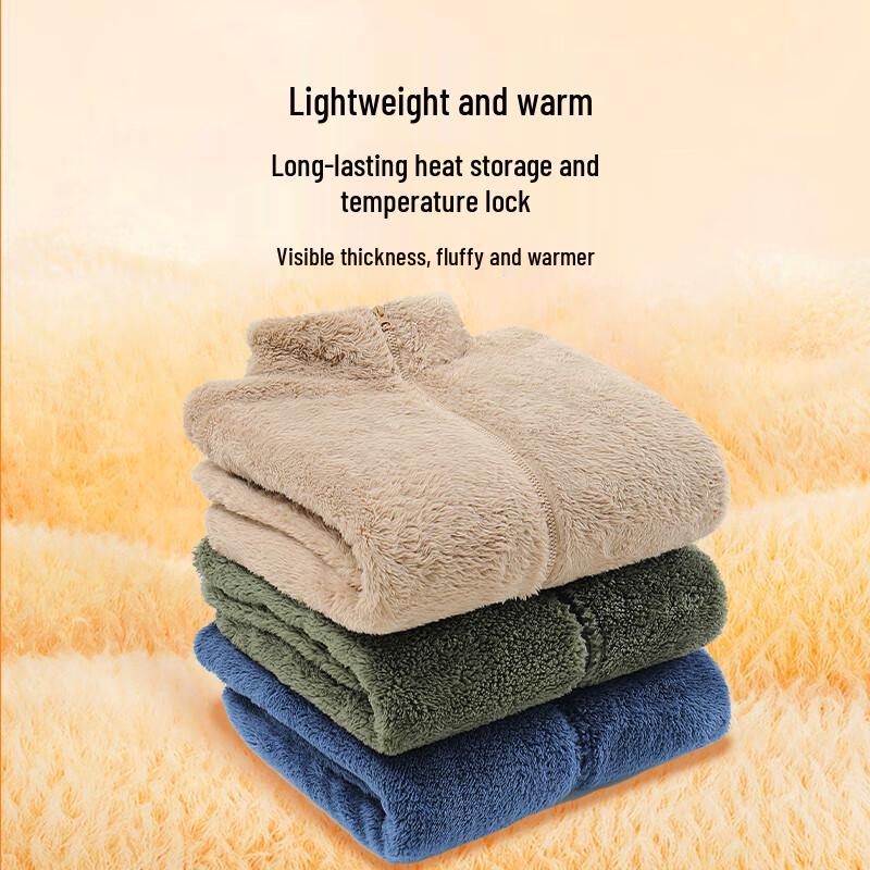 Jeanswest Veste d'hiver pour homme 2025 doublée polaire à col montant