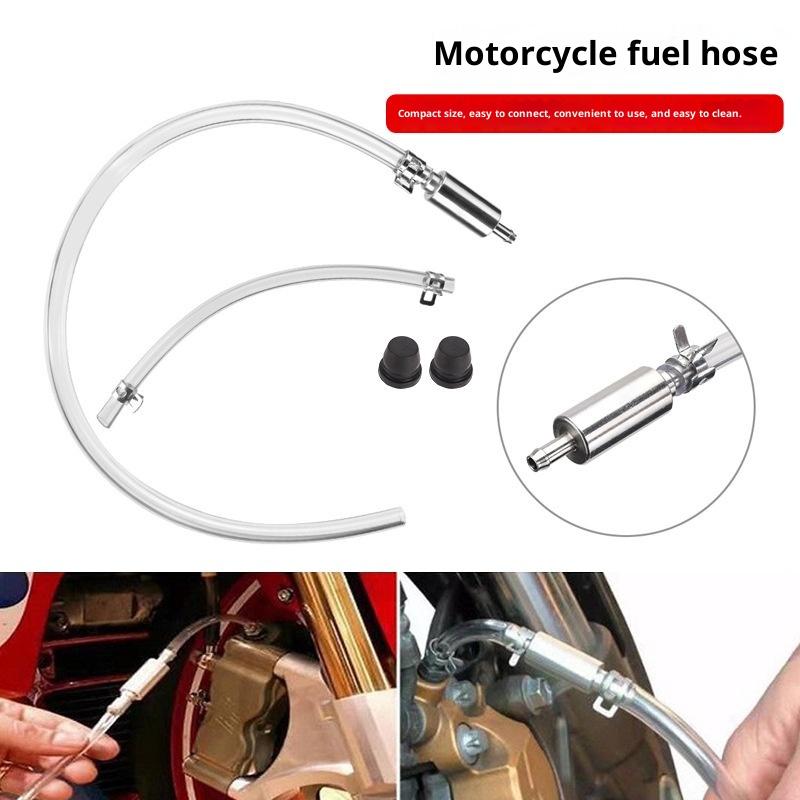 1PCS Tuyau de Purge de Frein d'Embrayage de Voiture Embrayage Hydraulique Valve Unidirectionnelle Tube Outil de Purge Kit d'Adaptateur de Remplacement Accessoires Auto