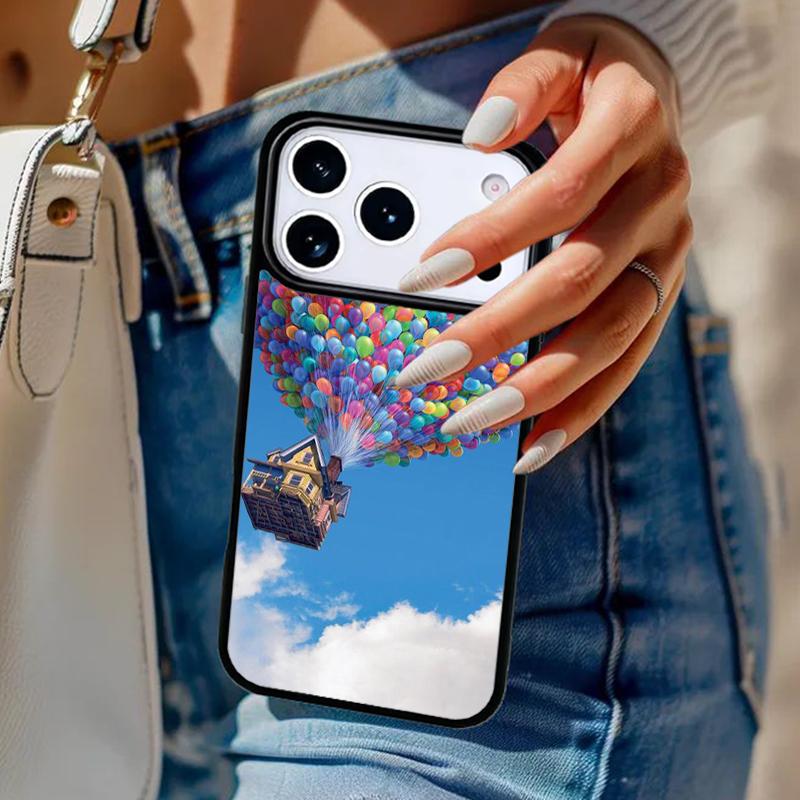 

Hot Air Balloon Art Phone Case For iPhone 17 Air 14 15 13 12 Max Cover For Apple 14 15 16 16e 11 Pro Max Plus iPhone 15plus