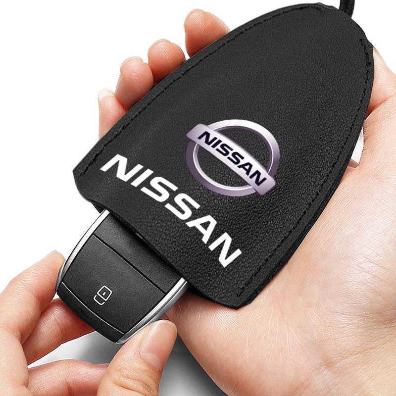 PU Car Remote Key Case Cover Shell Keychain Protect For Nissan Sentra Altima Versa Bluebird Sunny Maxima X-Trail Pathfinder Murano Armada Kicks GT-R