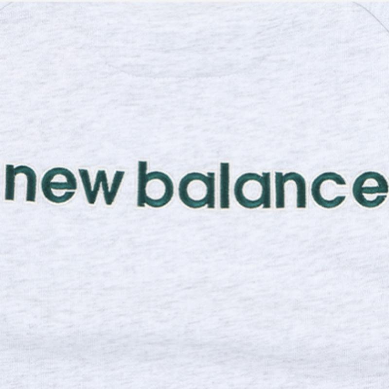 New Balance Kids 3pcs Sweat Setup  Melange Gray