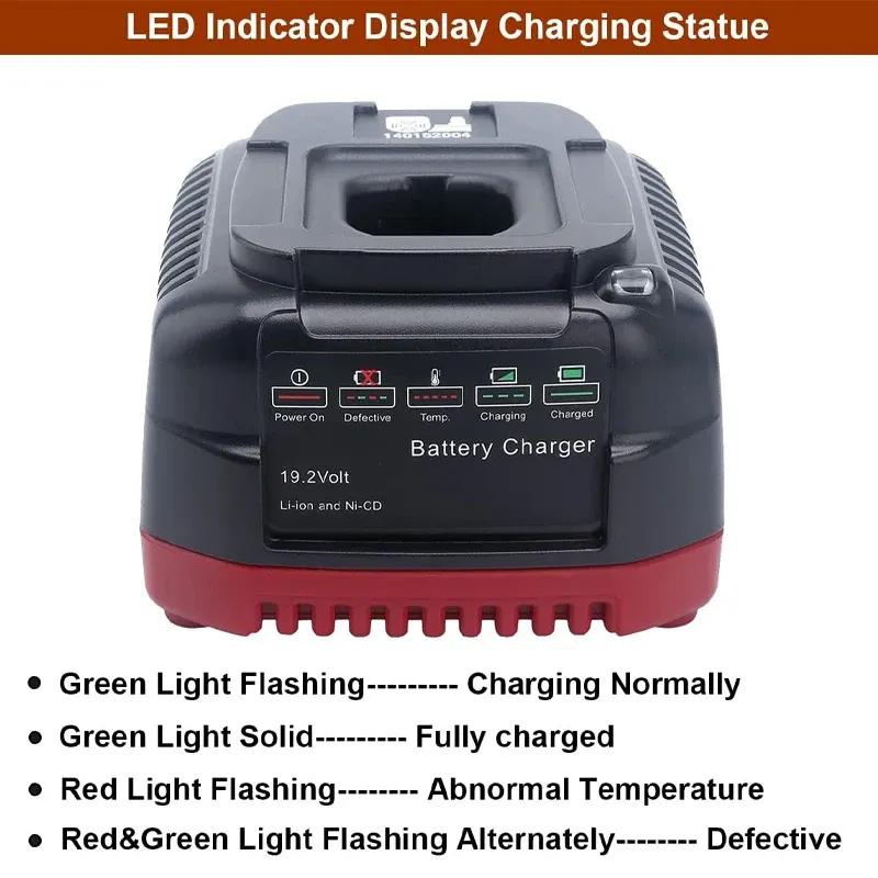 Battery Charger for Craftsman 19.2V Lithium-ion & NI-CD Battery 11375 11376 130279005 11375 11376 315.PP2011 US EU UK AU Plug